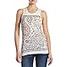 Lucky Brand Women's Framed Peacock Tank Shirt