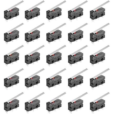 GTIWUNG 25 Piezas Micro Interruptor de Límite Cover