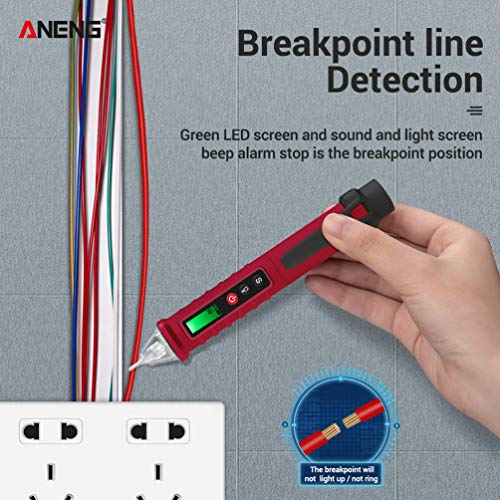 ULTECHNOVO Caneta de Teste de TensÃ£o Caneta Profissional para Teste de TensÃ£o CA Circuito de Tela