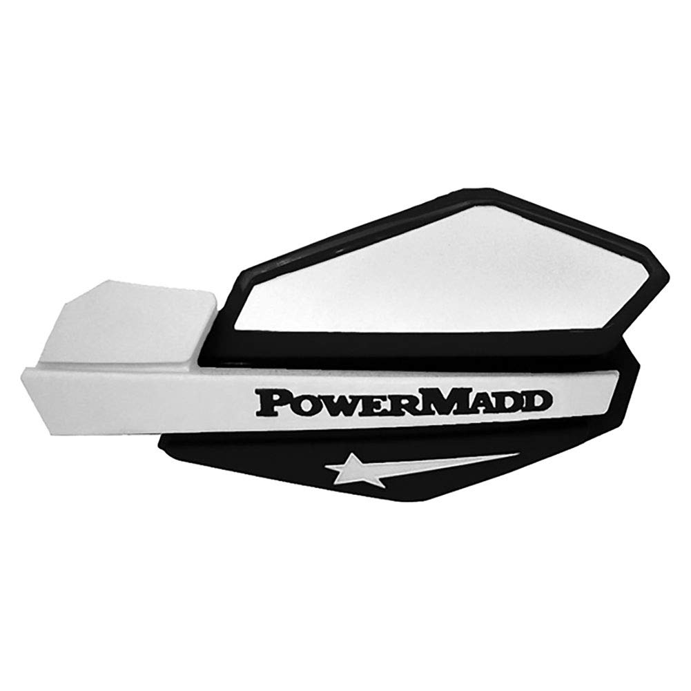 PowerMadd34228 Black/White Handguards