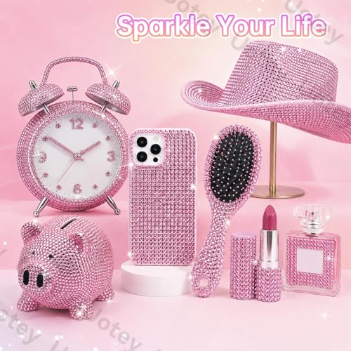 Image of 16000Pcs Flatback Pink Gems Resin Rhinestones for Crafting Tumblers Mugs | Mixed Sizes Pink Jelly Rhinestones Bedazzling Crystal with Pickup Tool for DIY Crafts Clothing Shoes Fabric Nail Art