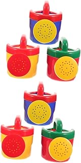 Kisangel Beach Toys 6 pcs Shower Watering can Mini Watering can Baby Watering can Kids Sprayer Watering cans Small jug Baby Toys