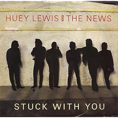 STUCK WITH YOU 7 INCH (7" VINYL 45) UK CHRYSALIS 1986