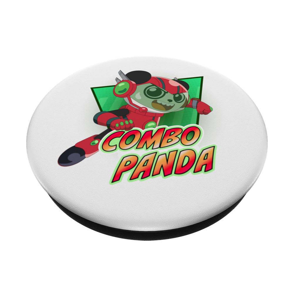 Ryan's World the Movie Combo Panda PopSockets Adhesive PopGrip, Black - Image 2