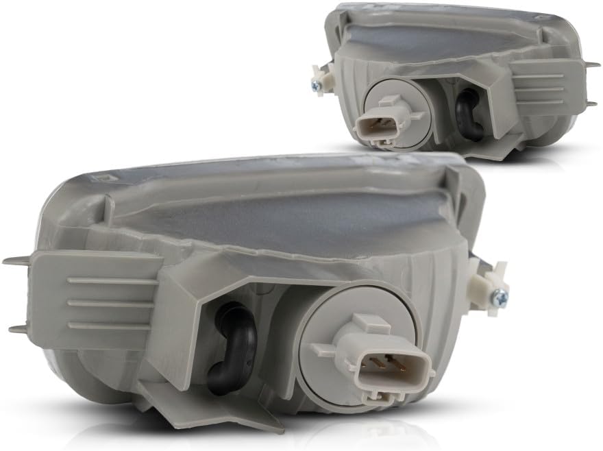 For 2001-2004 Toyota Tacoma Pair Driver and Passenger Side Turn Signal Light With Bulbs Included DOT Certified TO2530140 TO2531140 | 81520-04080 81510-04080