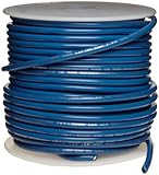 UL1015 Commercial Copper Wire, Bright, Blue, 22 AWG, 0.0253