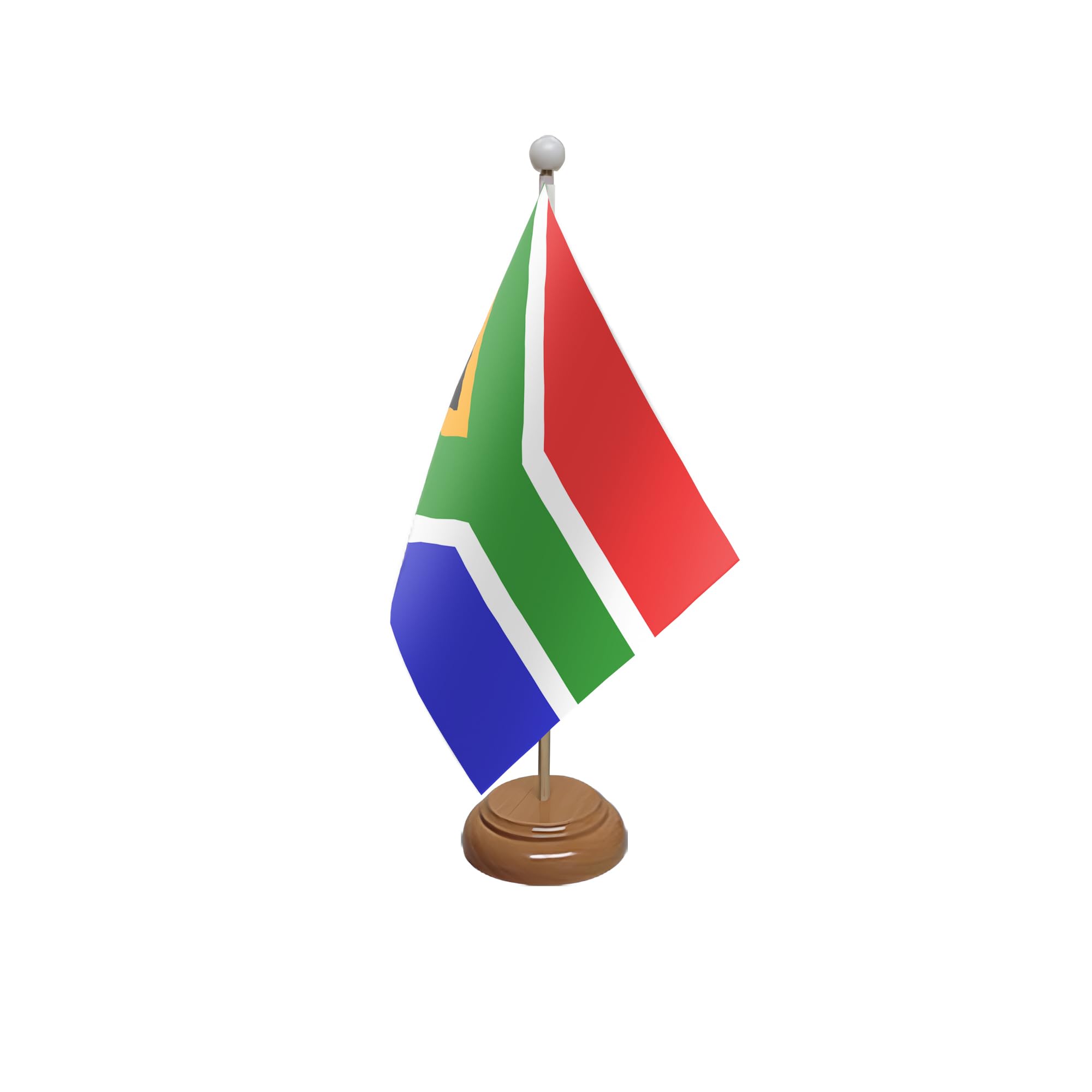 Flagtex South Africa New Wooden Table Flag With Wooden Base