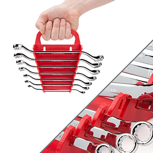 Tekton 45-Degree Offset Box End Wrench Set, 7-Piece (6-19 Mm) - Holder | Wbe24407 #TOP7