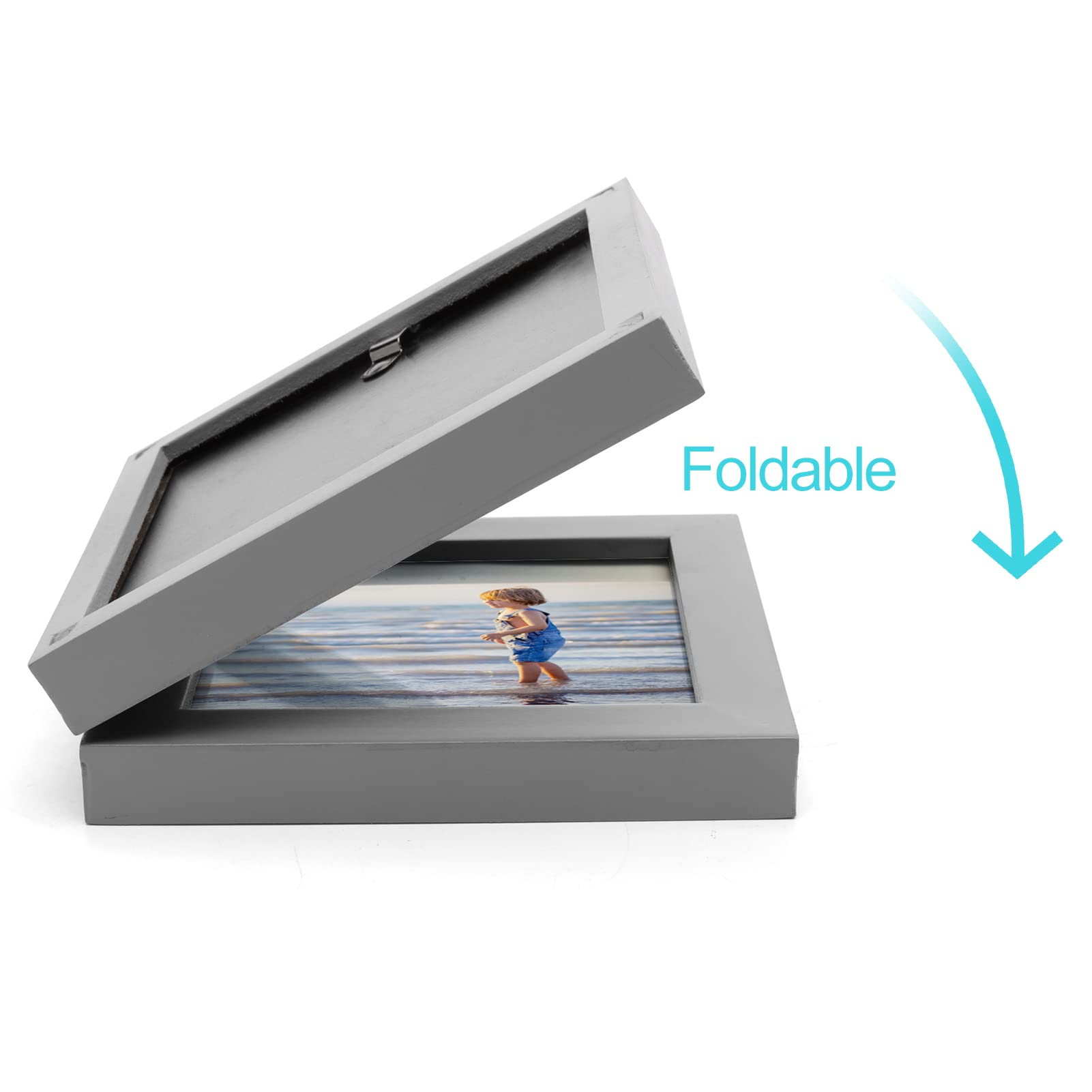 WISADD Lot De 3 Cadres Photo Verticaux Horizontaux De 10,2 X 15,2