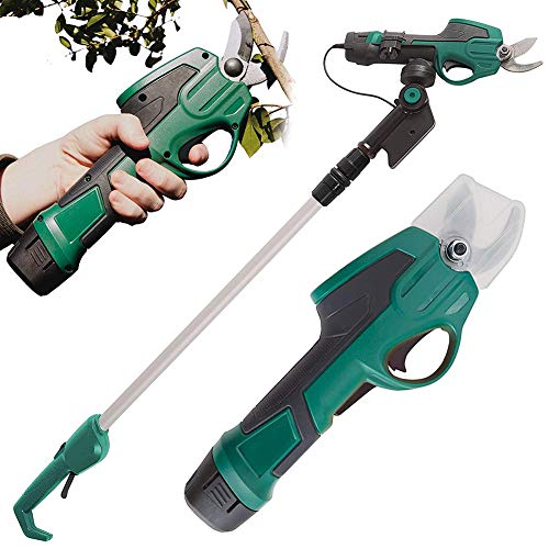 Preisvergleich Produktbild CKAN Elektrische Gartenschere,elektrische Astschere,wiederaufladbare Gartenschere, 10mm Gartenschere