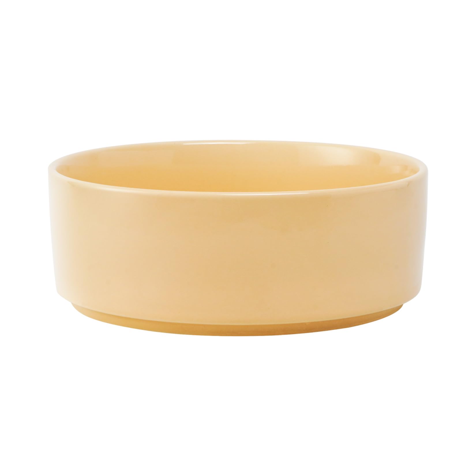 P-ZOONPE Ceramic Dog Bowl, Non-Slip for Medium Large Sized Dogs, Porcelain Pet Bowl for Food and Water, 60 Oz Heavy Water Bowl, Easy to Clean