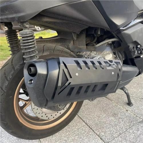 Protector de tubo escape YAMAHA X-MAX XMAX300 XMAX250 cubierta protectora térmico abrazadera A 4