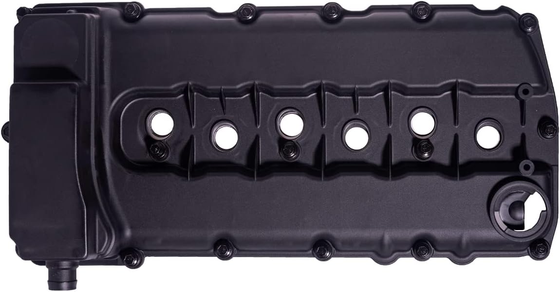 AUQDD 03H103429D Engine Valve Cover Kit (For V6-3.6L 3597cc) Compatible With Au-di 07-10 Q7 /09-16 Vw CC, 06-16 Passat, 07-17 Touareg (Replace# 03H103429L 036-0015 03H103429C 03H103429B)