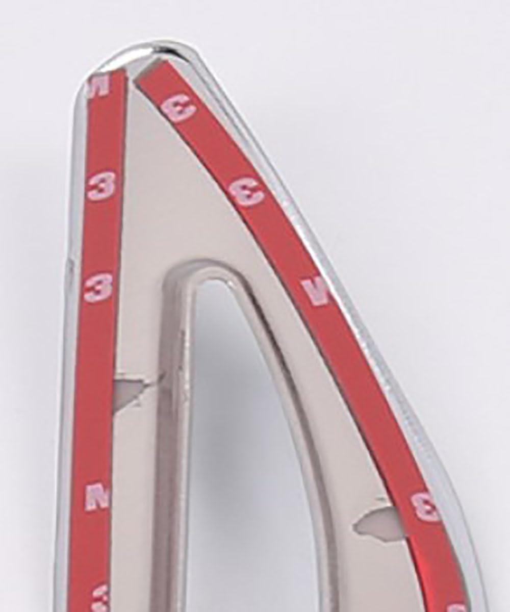 Car Accessories Fit for Honda Accord 10th Gen 2018-2022 ABS Chrome Exterior Rear Fog Lights Lamp Cover Trim 2PCS Set