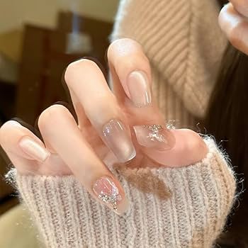 Amazon | 新型のおしゃれ ネイルチ かわいい 手作りネイルチップ