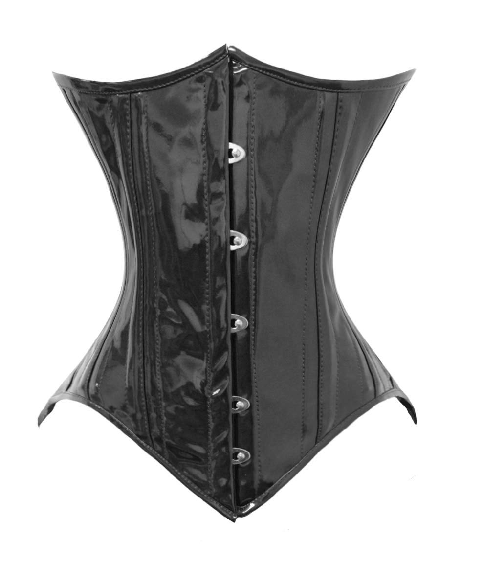 luvsecretlingerie Heavy Duty 26 Double Steel Boned Waist Training Underbust Tight Shaper Corset 8033