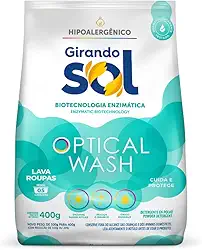 Girando Sol Lava Roupas Em Pó Hipoalergênico 400G