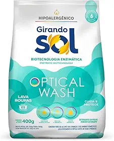 Girando Sol Lava Roupas Em Pó Hipoalergênico 400G