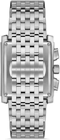 ساعة يد Momentus Tm111s-15ss مستطيلة الشكل باللون الأخضر للرجال