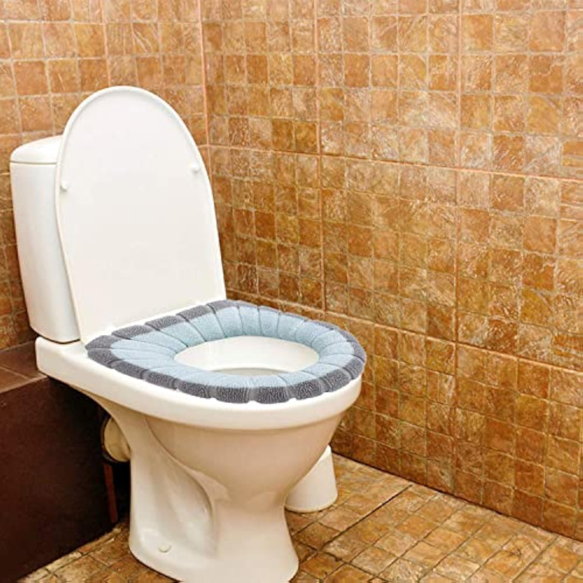 Washable Soft Warmer Toilet Seat Cover Cushion Mat