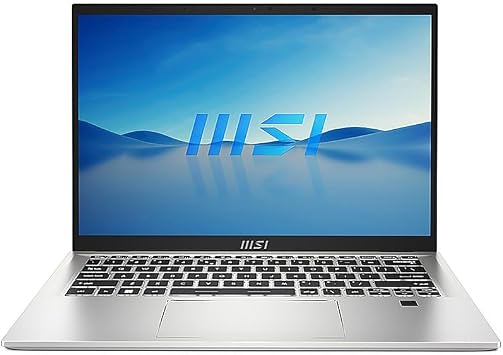 msi Laptop | Prestige | 14" 1920 x 1200 IPS | Intel-14 Core i7-13700H | 32GB LPDDR5 | 512GB SSD | Windows 11 Home | Wi-Fi 6E - Bluetooth 5.3 - Backlit KB - 720p HD Camera - Urban Silver