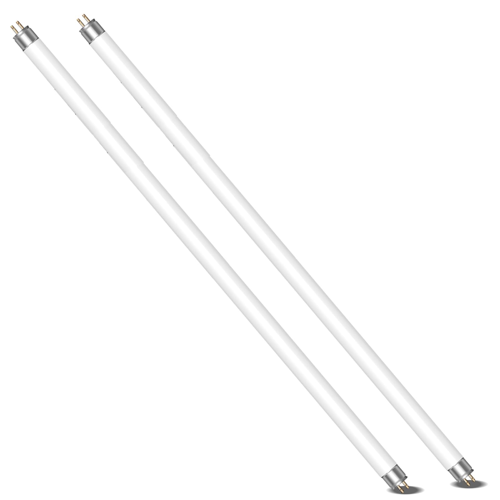 2 Stück 14W Leuchtstoffröhre, Größe: 563 mm, T5 Kaltweiß 4000K, 1250LM, G5-Sockel, Röhrenlicht mit Geringem Energieverbrauch, Energiesparlicht für den Notfall, Geeignet für Küche, Bad, Schrank, Garage