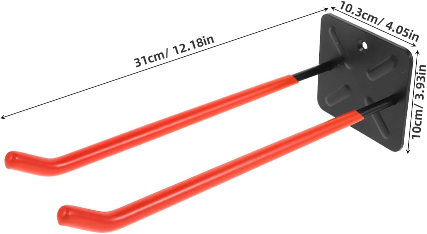 Heavy Duty Garage Tire Hooks Wall Mount Utility Storage Hangers for Heavy Tires and Tools Space-Saving Organizer for Garage and Warehouse Storage