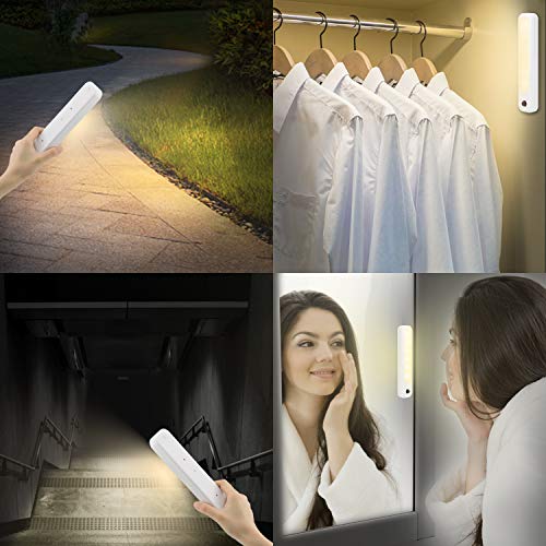 Honwell Closet Light With Remote, Battery Operated Cabinet Light, Under Counter Lighting, 120 Lumens, Led Light Bar, Dimmable Push Light, Stick On Lights For Hallway, Kitchen, Shelf, Pantry #TOP4