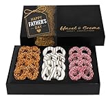 Father's Day Pretzel Gift Basket - Kosher Chocolate Covered Pretzels - Gourmet Basket Filler - Anniversary, Corporate, Birthday, Holiday, Employee Appreciation