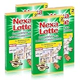 4 x 2 (8 Stk.) Nexa Lotte Schrankfalle für Lebensmittelmotten, insektizidfrei!
