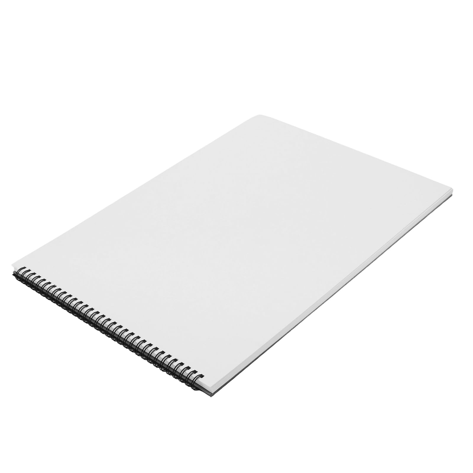 SOUJAP Skizzenbuch, A3, Spiralbindung, Hardcover, 160 g/m², 30 Blatt, Querformat, Schwarz, 297 x 420 mm, 8 Stück