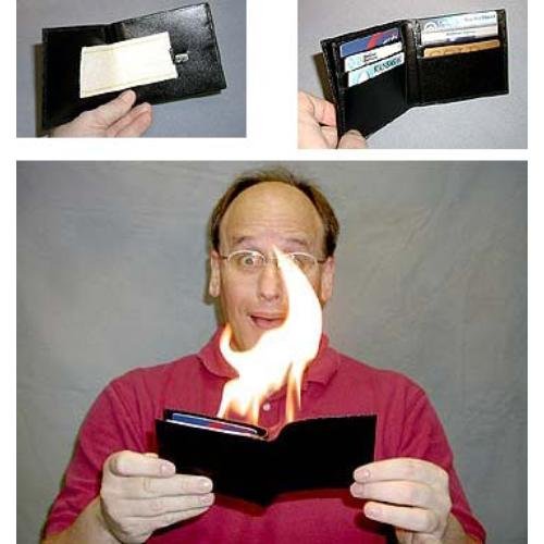 Portefeuille en Feu Tour de Magie Cover