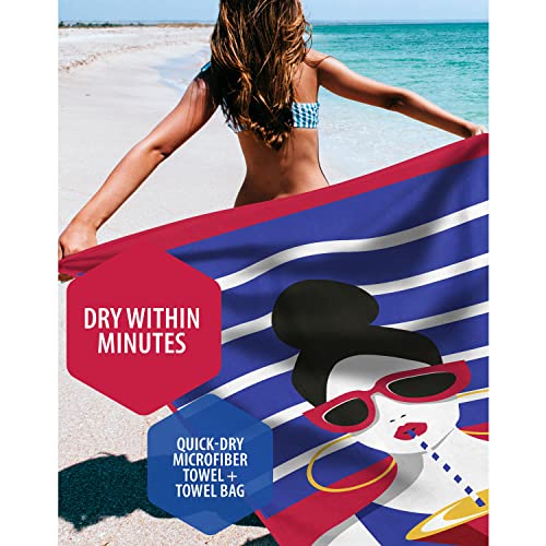 Venture 4Th Microfiber Beach Towel: Quick-Dry, Compact, Sand-Free, Absorbent, Sandproof And Lightweight - Perfect For Camping, Beach, And Roadtrips (Cocktail Design | 35X78 Inches) #TOP1