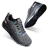 3. Super Leicht: Gewebtes Obermaterial, atmungsaktiv und weiches Mesh, um die Atmungsaktivität zu gewährleisten. Halten Sie Ihre Füße trocken und bequem. Gleichzeitig ist es leicht und macht Ihnen selbstbewusster!