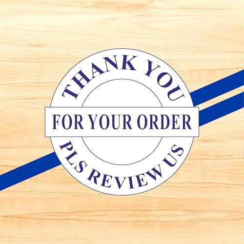 Personalized Thank You for Your Order Pre-Ink Ready Stamp for Official use, Custom Stamp