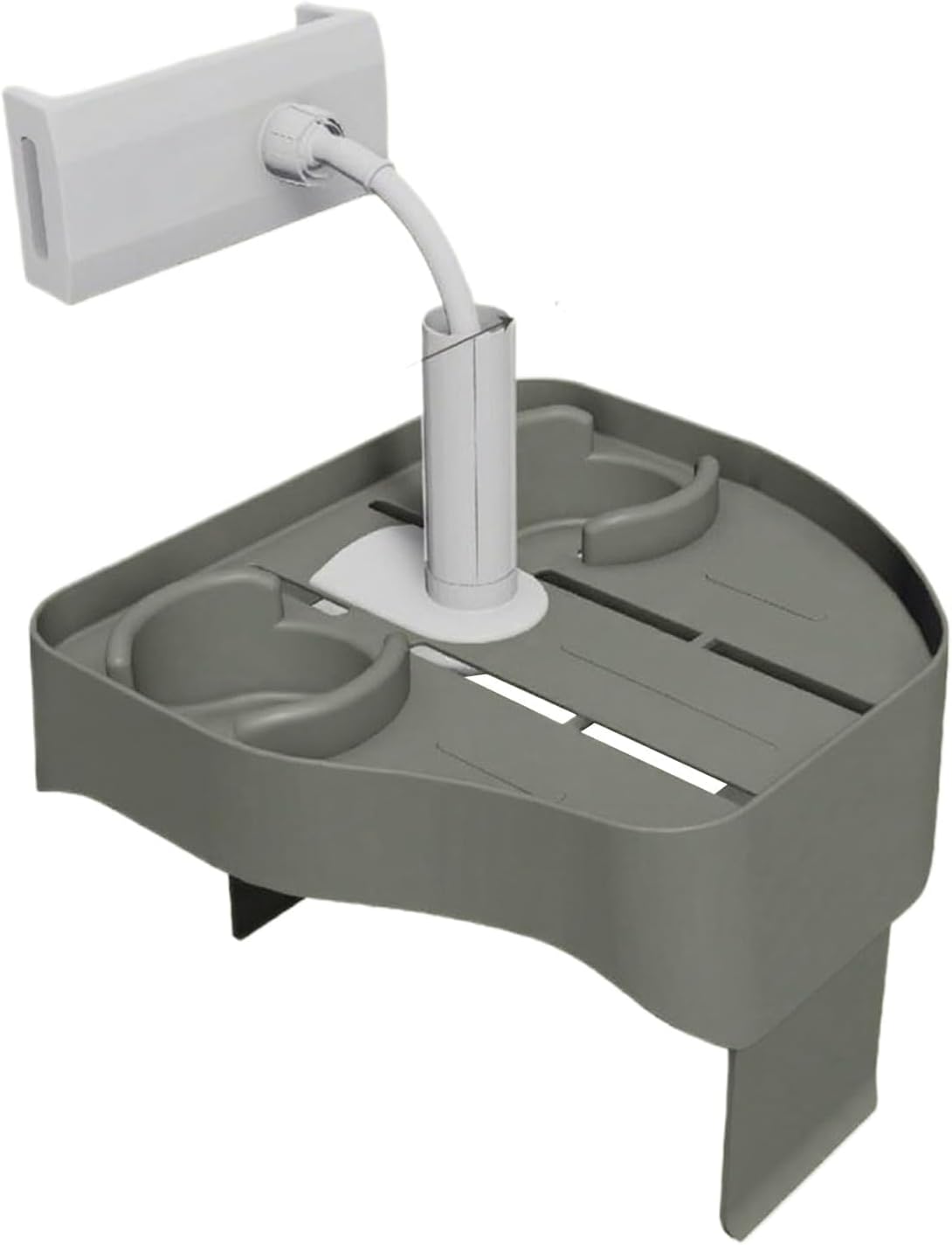 Adjustable Poolside Phone Tray - Portable Hot Tub Tray Beach Bathroom Cup Holder for Pool Balcony Bathtub - Perfect for Relaxation and Outdoor Use