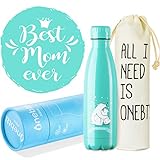 Tamaño Perfecto: capacidad de 17 oz (500 ml) es suficientemente grande para ajustarse a las necesidades de hidratación y sujetadores de vasos. La abertura también es suficientemente grande para hielos.