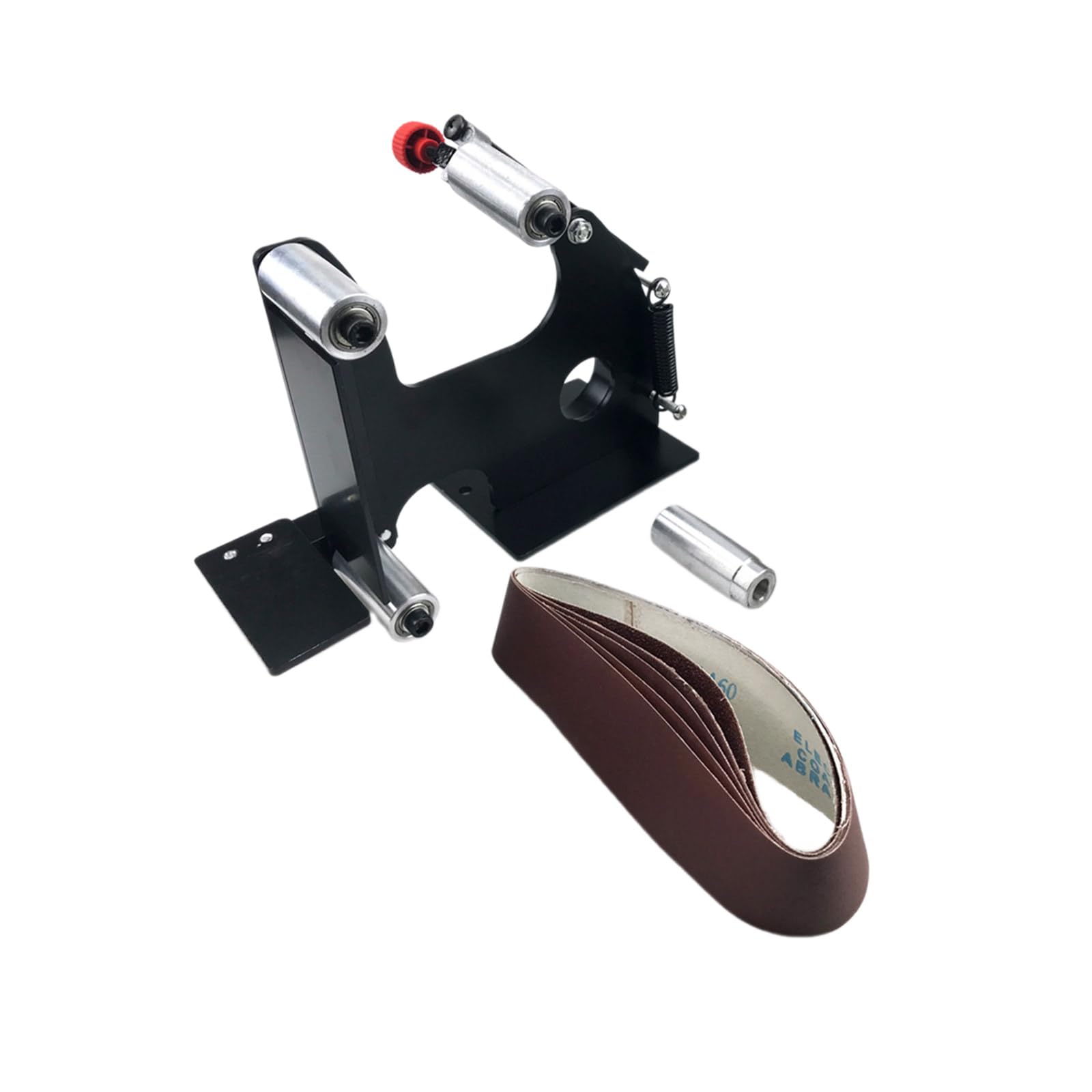 Angles Grinder - Correa de cambio de correa de lijado, accesorios para máquinas, juego de adaptadores de lijadoras y accesorios, base de máquina