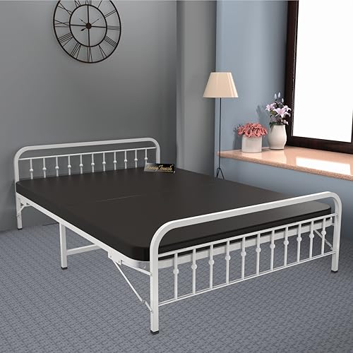 Honey Touch Double Bed | Foam Mattress Included | Folding Style No...