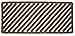 Entryways Rectangular Stripes Wire Brush Bootscraper Doormat 18" X 42"