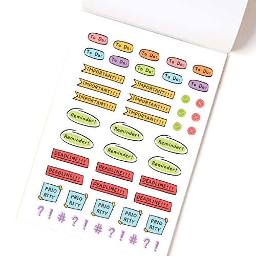 Image of The Journal Lab Sticker Book for Journals | 400+ Cute Stickers to Decorate Your Pages, a5