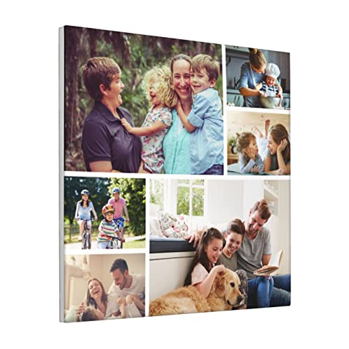 Boffihuxaw Custom Canvas Prints with Your Photos Collage Personalized Wall