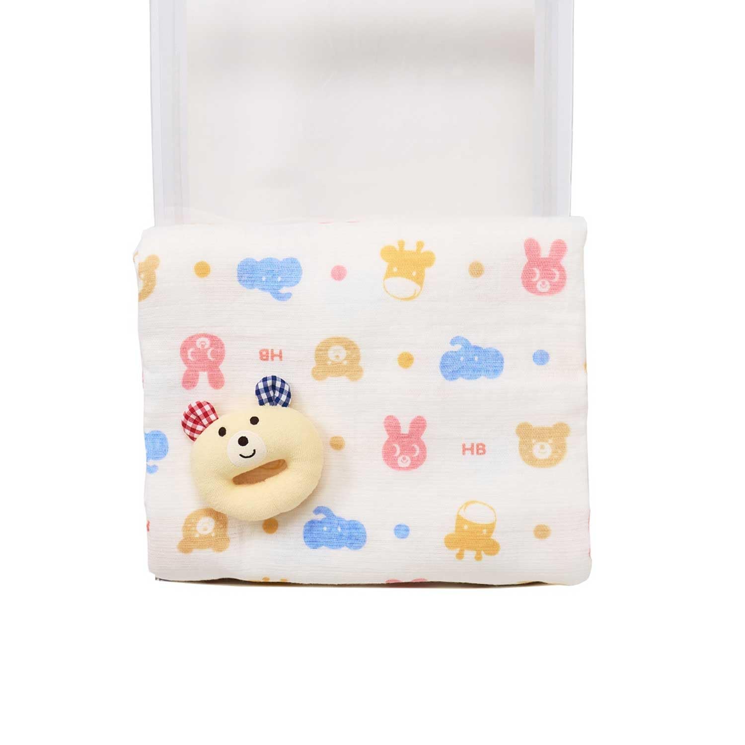 Amazon.co.jp: [ミキハウス ホットビスケッツ] ガーゼバスタオルセット 