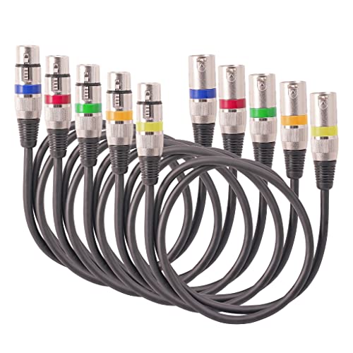 Câble de microphone équilibré XLR mâle femelle pour brancher vos micros de chant sans parasite