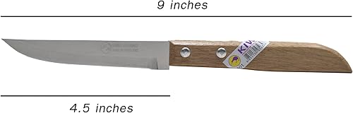 Miniatura 2 de Cuchillos para carne de cocina tailandesa, cuchillos de acero inoxidable, Kiwi 501, 6 unidades por juego