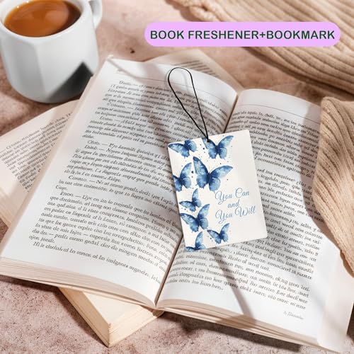Image of Christian Car Air Freshener, Floral Butterfly Bible Verses Air Freshener Hanging 3 Pcs for Cars Closet Drawer or Books, Religious Christian God Car Accessories Mirror Decor for Women