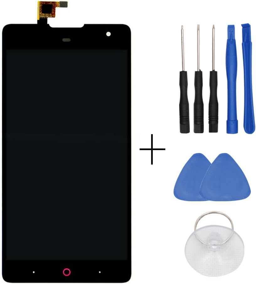 Ocolor Repair and Replacement LCD Display + Touch Digitize for ZTE Nubia Z7 Max NX505J(Black)