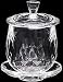 Houlu 1pc Crystal Glass Altar Cup, Holy Water Offering Cup, Tibetan Buddhist Worship Cup - Lotus (Clear)