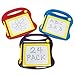 Boley Mini Doodle Boards - 24 Pk Magnetic Drawing Board Set for Kids - Portable Toddler Writing Tablet & Sketch Pad for Ages 3+