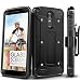 LG Stylo 3 Case, Evocel [Explorer Series] with Free [LG Stylo 3 Glass Screen Protector][Full Screen Coverage] Premium Full Body Case [Slim Profile][Belt Clip] for LG G Stylo 3 (2017 Release), Black
